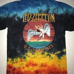 Led Zeppelin U.S. Tour 1975 T-shirt medium